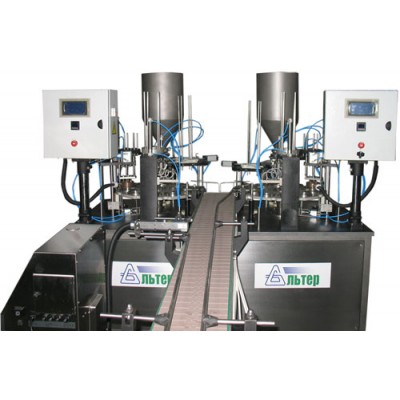 Дозировочно-упаковочный автомат карусельного типа «АЛЬТЕР- 02» (до 500 мл / до 3000 доз в час)