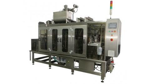 Дозировочно-упаковочный автомат линейного типа «АЛЬТЕР- 02» (до 1000мл / от 5000 доз в ч.)