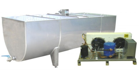 Молокоохладитель (ванна) охлаждения молока модель 024-2000(Н)