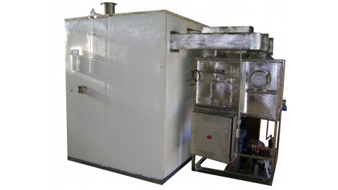 Модульный цех ММЦ-250/400СВГХКР сушка, вялка, горячее и холодное копчение рыбы