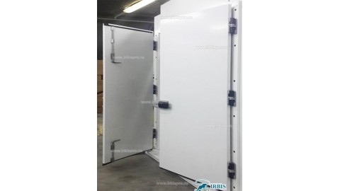 Двустворчатые холодильные двери РДД(ОН) с накладной рамой, ширина проема до 2600мм